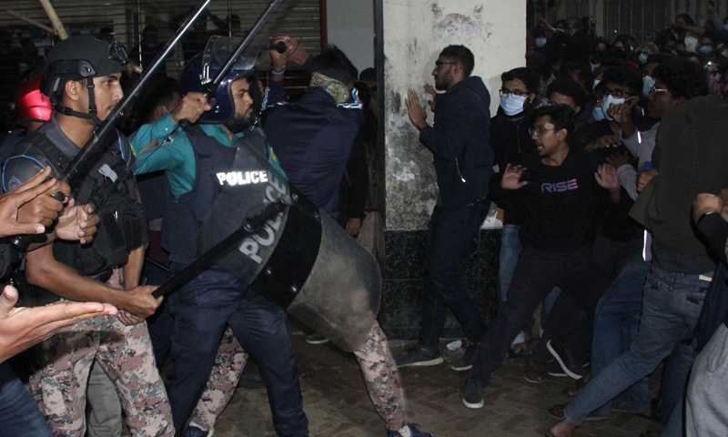 শাবি শিক্ষার্থীদের বিরুদ্ধে পুলিশের মামলা