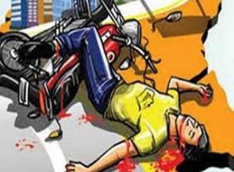 সড়ক দুর্ঘটনায় মোটরসাইকেল আরোহীর মৃত্যু