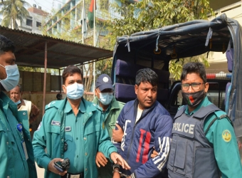 রাবি শিক্ষার্থী হিমেলকে চাপা দেওয়া ট্রাকচালক আটক