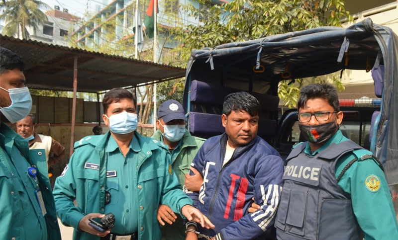 রাবি শিক্ষার্থী হিমেলকে চাপা দেওয়া ট্রাকচালক আটক