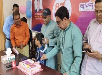 আনন্দ টিভির ৪র্থ বর্ষপূর্তি উদযাপিন সিরাজগঞ্জে