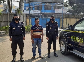 ভৈরব থেকে ৩০ কেজি গাঁজাসহ একজনকে আটক