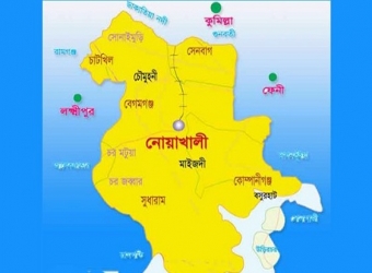 নোয়াখালীর হাতিয়ায় অগ্নিকাণ্ডে ৭ দোকান পুড়ে ছাই