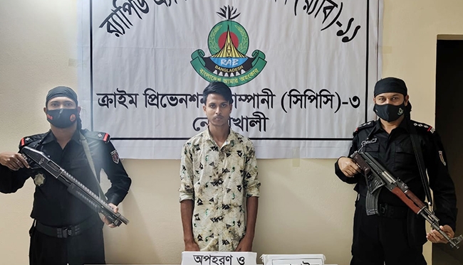জামালপুরে স্কুলছাত্রী ধর্ষণ মামলার আসামি নোয়াখালীতে গ্রেফতার