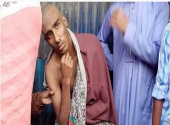 বস্তাবন্দি অবস্থায় শিকল বাঁধা যুবক উদ্ধার