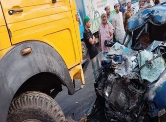 চট্টগ্রামে ট্রাক-প্রাইভেটকার সংঘর্ষে নিহত ৫
