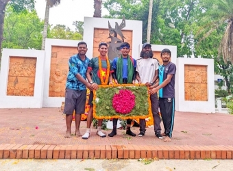 চবি শিক্ষার্থীর ৫২ কিলো ম্যারাথন