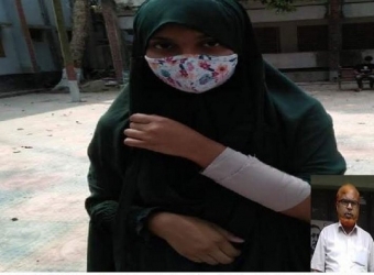 শিক্ষকের বিরুদ্ধে ছাত্রীর হাত ভেঙে দেওয়ার অভিযোগ