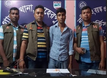 গাংনীতে মাদকসহ ১ জন আটক