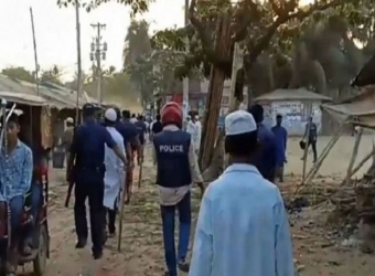 মাইকে ঘোষণা দিয়ে সংঘর্ষ, আহত ২০