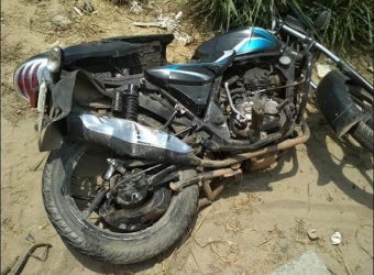 সিরাজগঞ্জ মোটরসাইকেল দুর্ঘটনায় চালক নিহত