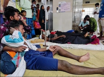 সিরাজগঞ্জে কালবৈশাখী ঝড়ে ২০ নির্মাণ শ্রমিক আহত
