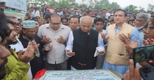 মিরসরাইয়ে ইঞ্জিনিয়ার মোশাররফ হোসেন কলেজের ভিত্তিস্থাপন 