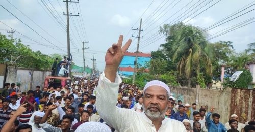 প্রচারণায় নেমেই জরিমানা গুণল স্বতন্ত্র প্রার্থী সাবের আহমেদ