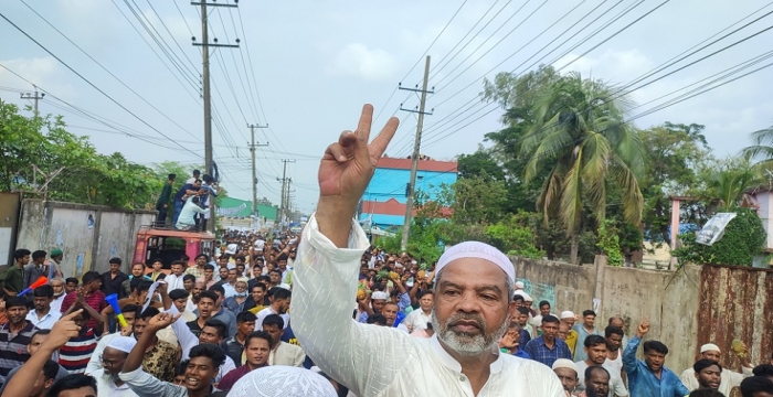 প্রচারণায় নেমেই জরিমানা গুণল স্বতন্ত্র প্রার্থী সাবের আহমেদ