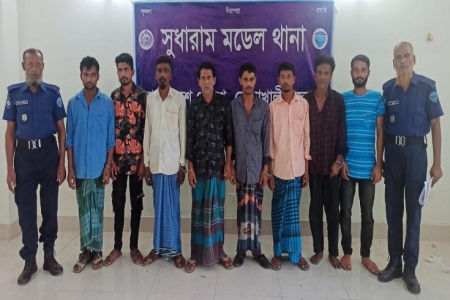 নোয়াখালীতে মাদকসহ গ্রেপ্তার ৩
