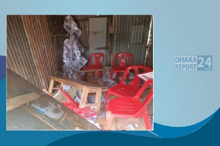 নোয়াখালীতে নৌকার নির্বাচনী ক্যাম্পে হামলা-ভাংচুর