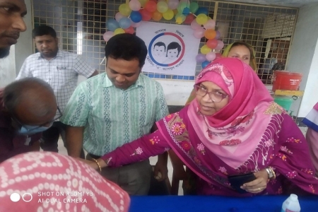 আত্রাইয়ে ভিটামিন 'এ'প্লাস ক্যাম্পেইন শুরু