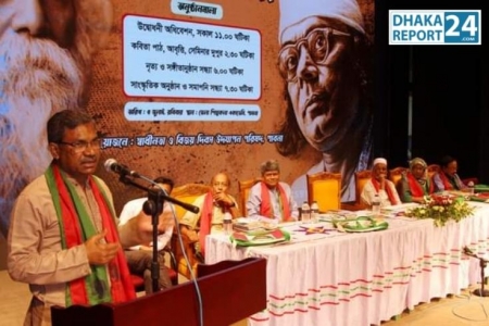 নানা আয়োজনে পাবনায় রবীন্দ্র-নজরুল জয়ন্তী উদযাপন