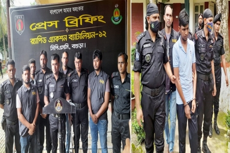 বগুড়ায় বনি হত্যার মূল আসামি আরিফ গ্রেফতার