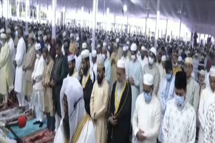 ঈদের প্রধান জামাত অনুষ্ঠিত হয়েছে