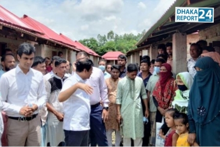 দেশে প্রথম ক্রয় করা জমিতে হচ্ছে আশ্রয়ণ প্রকল্প