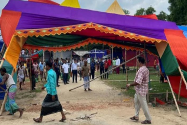 কাপাসিয়ায় বন্ধ হল অনুমোদনবিহীন বাণিজ্য মেলা
