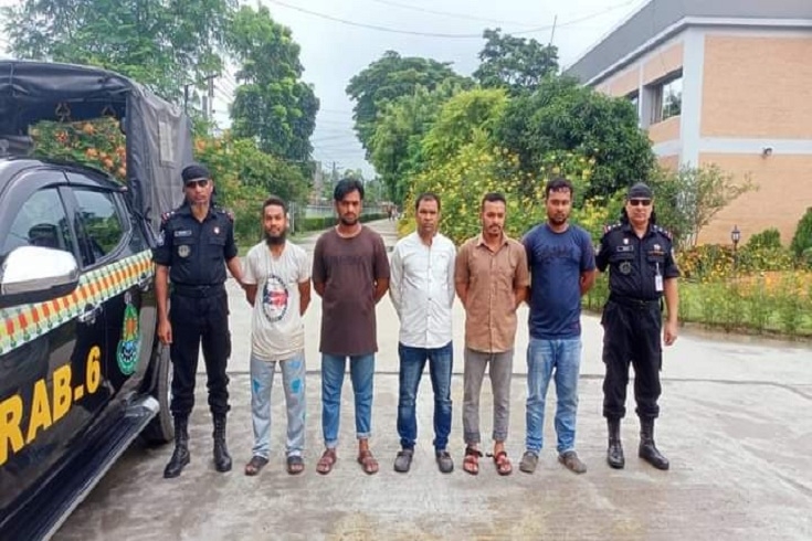 খুলনায় র‍্যাবের অভিযানে ৫ অপহরণকারী গ্রেপ্তার