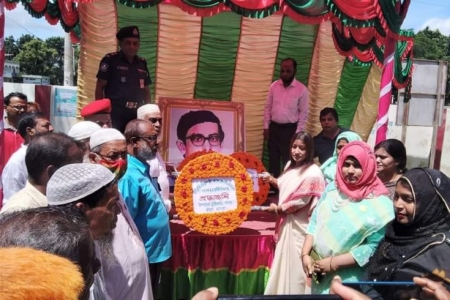 শ্রীপুরে নানা আয়োজনে শেখ কামালের  ৭৩ তম জন্মবার্ষিকী পালিত