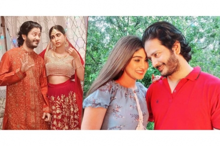চিত্রনায়ক কায়েস আরজুর সঙ্গে সুস্মিতা সিনহা