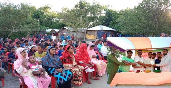 শ্যামনগরের আটুলিয়ার বিড়ালাক্ষী আশ্রয়ন প্রকল্পের পরিচালনা কমিটির সংবর্ধনা অনুষ্ঠান