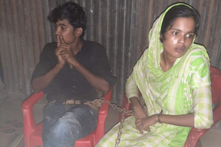 পরকিয়া প্রেমিক যুগলকে শিকলে বেঁধে নির্যাতনের অভিযোগ