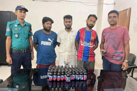 টঙ্গীতে ৫১ বোতল ফেনসিডিল সহ গ্রেফতার-৩