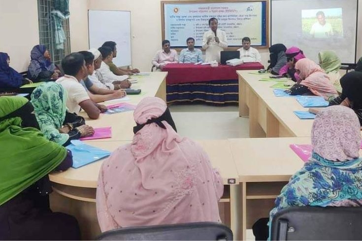 মাটি স্বাস্থ্য সুরক্ষা এবং কৃষকদরে প্রশিক্ষণ র্কমশালা অনুস্ঠিত