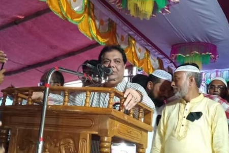 অশুভ শক্তির বিরুদ্ধে দ্বাদ্বশ সংসদ নির্বাচনের পথে এমপি সবুজ