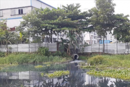 গাজীপুরে কারখানার বিষাক্ত পানিতে জন-জীবন ও প্রকৃতিতে চরম বিপর্যয়