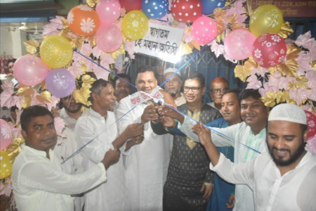 সেনের হাট ব্যবসায়ী সমিতির অফিস উদ্বোধন