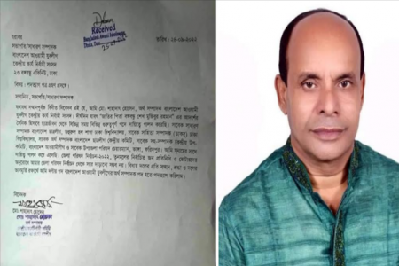 যুবলীগের কেন্দ্রীয় নেতা শাহাদাৎ হোসেনের যুবলীগ থেকে পদত্যাগ