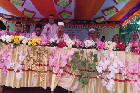 শ্রীপুরে ডিজিটাল ভূমি জরিপ বিষয়ক গণসংযোগ সভা অনুষ্ঠিত