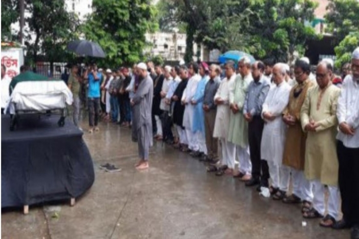 বনানীতে চির নিদ্রায় শায়িত হচ্ছেন বর্ষীয়ান সাংবাদিক তোয়াব খান