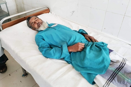 নগরকান্দায় বীর মুক্তিযোদ্ধার উপর হামলা, আহত-৩