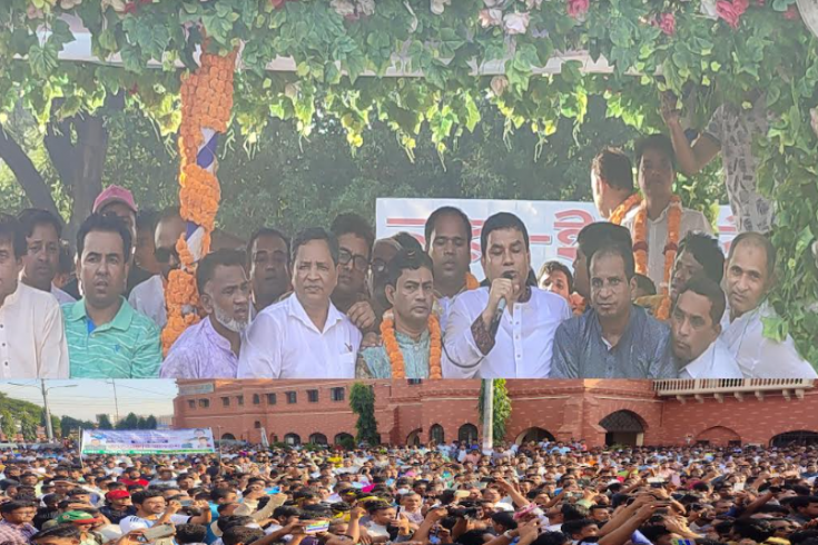 দক্ষিণ জেলা যুবলীগের নবনির্বাচিত সভাপতি ও সাধারণ সম্পাদককে সংবর্ধনা