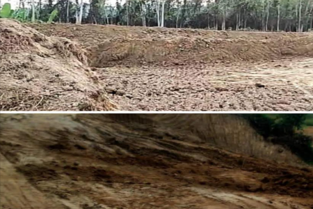 টংকাবতী'তে পাহাড় কেটে মাটি বিক্রির মহোৎসব