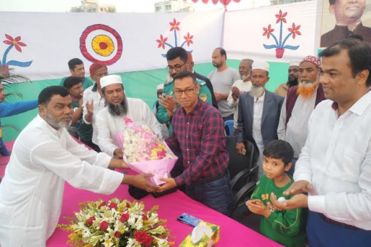  টঙ্গীতে গোল্ড কাপ ফুটবল টুর্নামেন্টের শুভ উদ্বোধন 