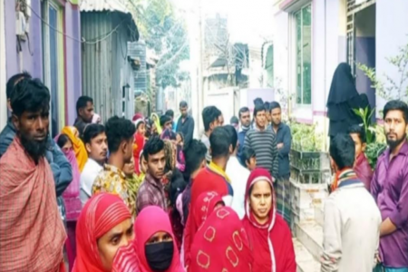 গাজীপুরে আগুনে পুড়ে স্বামী-স্ত্রীর মৃত্যু 
