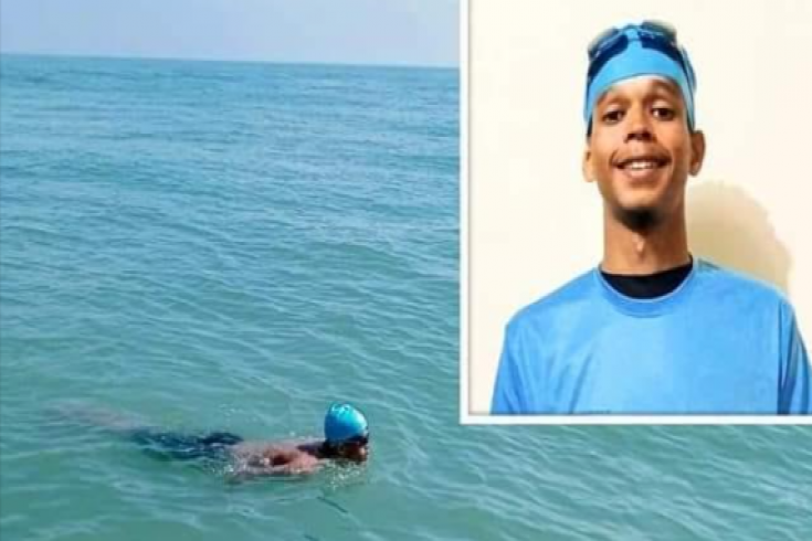 শাহপরীর দ্বীপ থেকে ১৬ কিলোমিটার সাঁতার কেটে সেন্টমার্ন্টিন পৌছলেন চুনতির সাবিত