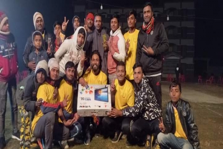 সালথায় বীর মুক্তিযোদ্ধা চৌধুরী ইউনুস আলী শর্টপিচ নাইট ক্রিকেট টুর্নামেন্ট অনুষ্ঠিত 