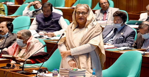 আ.লীগ সরকারকে উৎখাত করার মতো শক্তি দেশে নেই: প্রধানমন্ত্রী