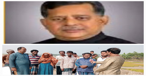 বিমান প্রতিমন্ত্রী হাওর এলাকায় করে দিলেন ২ কিলোমিটার রাস্তা