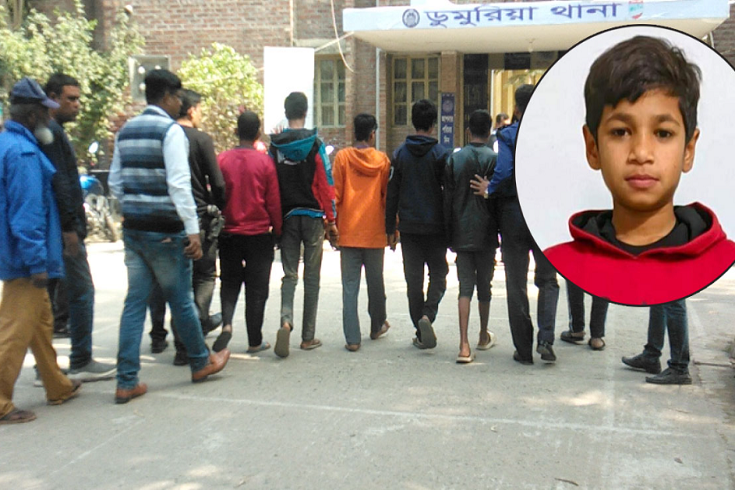 অপহরণের পর স্কুলছাত্রকে খুন, ৫ ছাত্র আটক